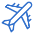 Airplane icon representing Australian domestic flights